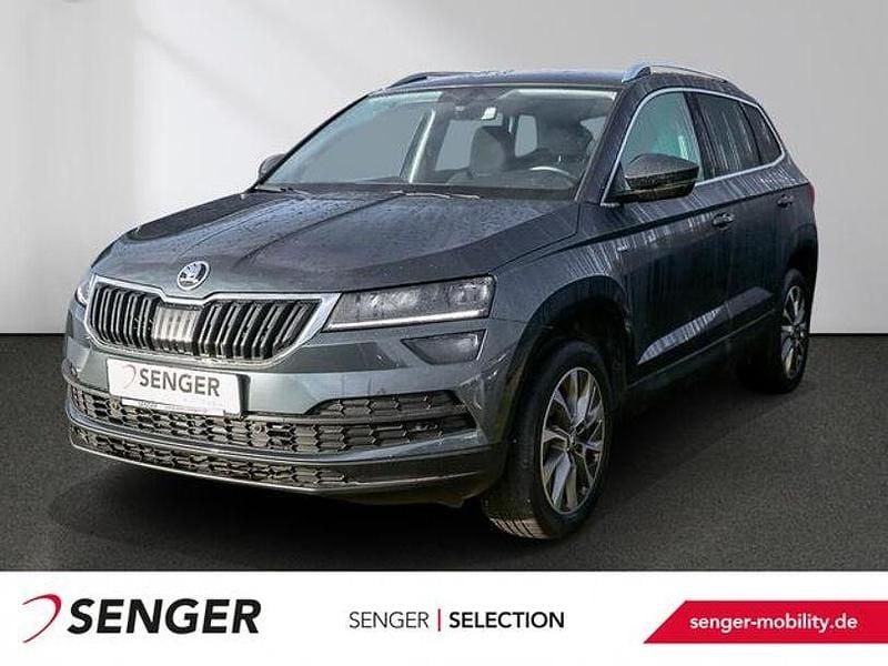 Grau Gebraucht 2021 Skoda Karoq Clever SUV | 19.490 € (Guter Preis) - Bild 1/3