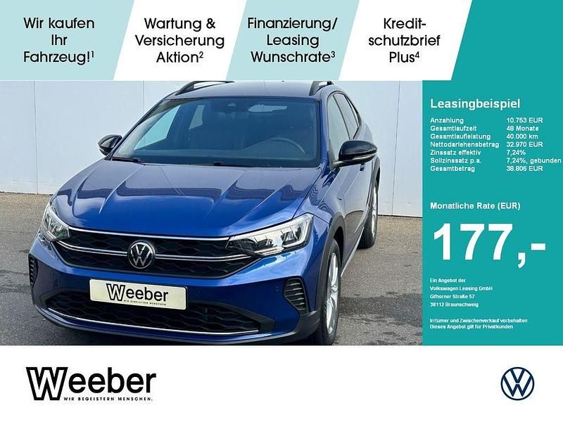 Blau Neu 2025 VW Taigo Life SUV | 32.670 € (Teuer) - Bild 1/4