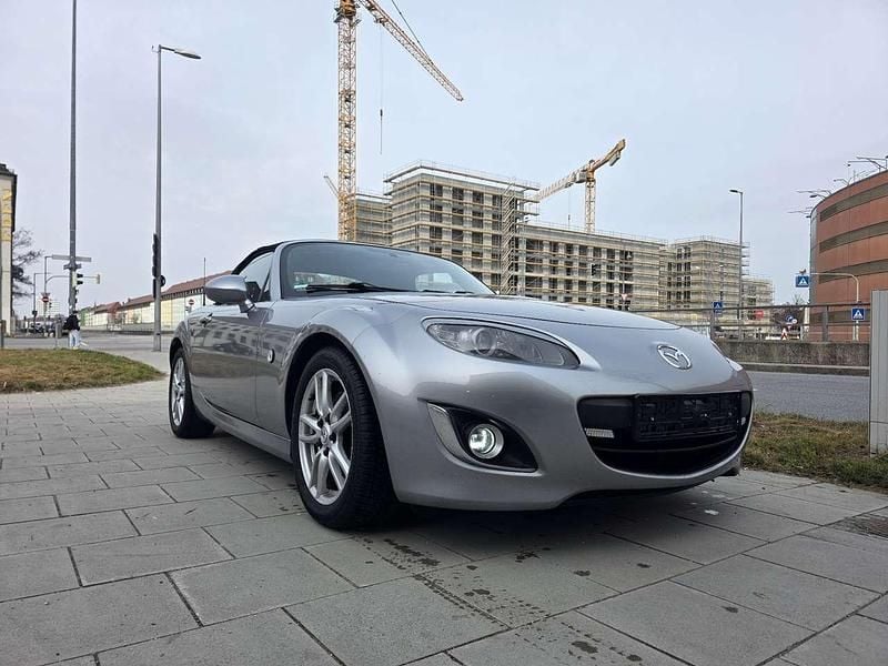Gebraucht Mazda MX5 Center-Line 126 PS (92 kW) 2010 Plutossilber metallic Cabrio