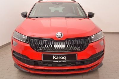 Gebraucht Skoda Karoq SportLine 150 PS (110 kW) 2019 Rot metallic SUV
