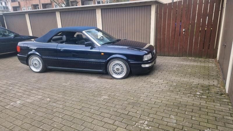 Blau Gebraucht 1998 Audi 80 Cabrio | 9.999 € - Bild 1/4
