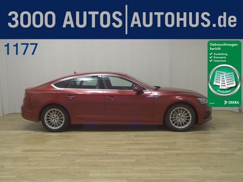 Matadorrot (metallic) Gebraucht 2019 Audi A5 Comfort Coupé | 26.980 € (Superpreis) - Bild 1/4