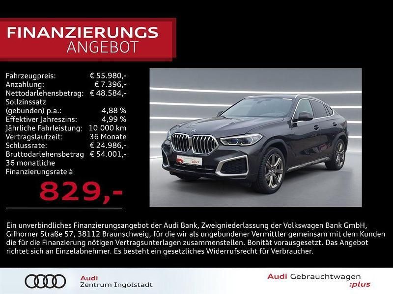 Grau Gebraucht 2022 BMW X6 xLine SUV | 63.980 € (Fairer Preis) - Bild 1/3