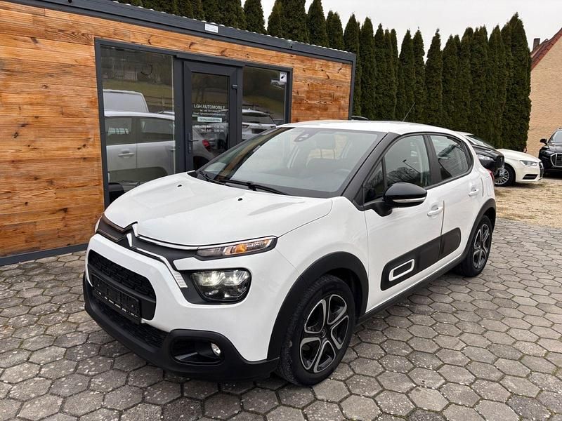 Weiß Gebraucht 2021 Citroën C3 Feel Kleinwagen | 8.890 € (Guter Preis) - Bild 1/4