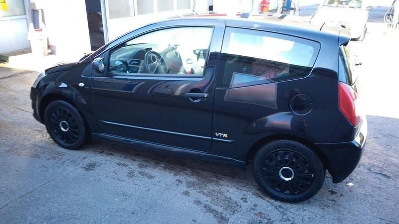 Gebraucht Citroën C2 VTR Sport 73 PS (53 kW) 2008 Schwarz Kleinwagen