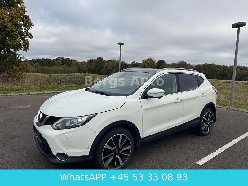 Gebraucht Nissan Qashqai Tekna 116 PS (85 kW) 2014 Weiß SUV