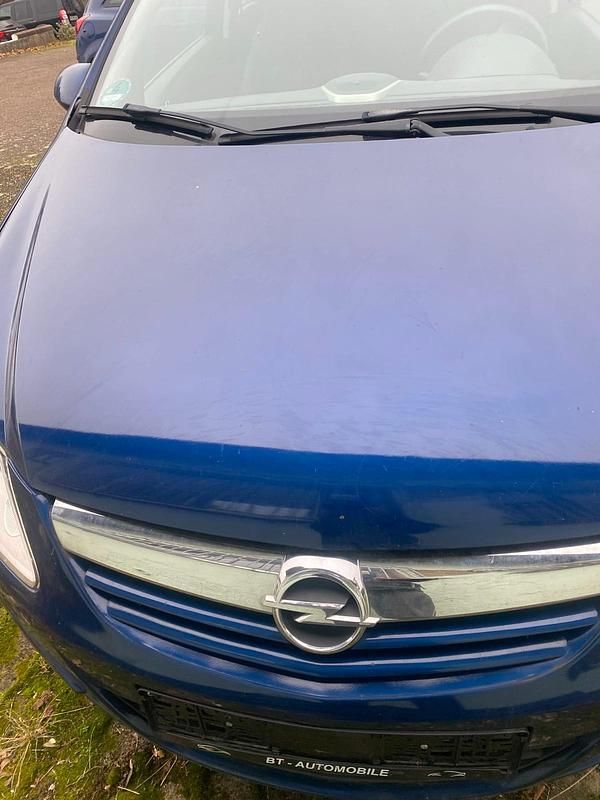 Blau Gebraucht 2008 Opel Corsa Kleinwagen | 350 € (Superpreis) - Bild 1/4