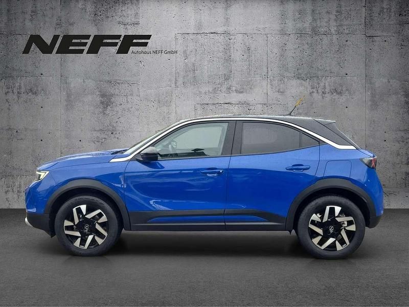 Gebraucht Opel Mokka Elegance 101 PS (74 kW) 2022 Perl blau/voltaic blue SUV