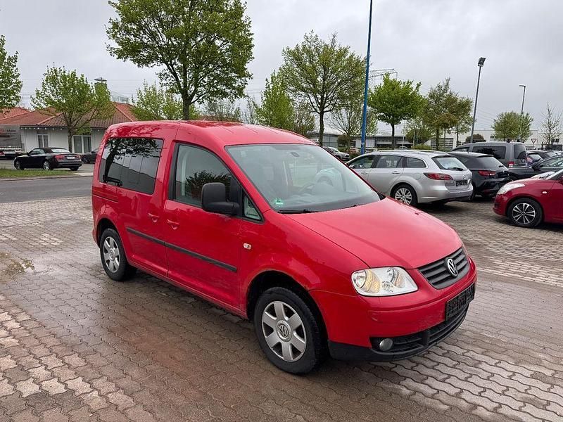 Rot Gebraucht 2009 VW Caddy Life Van / Kleinbus | 1.650 € (Superpreis) - Bild 1/4