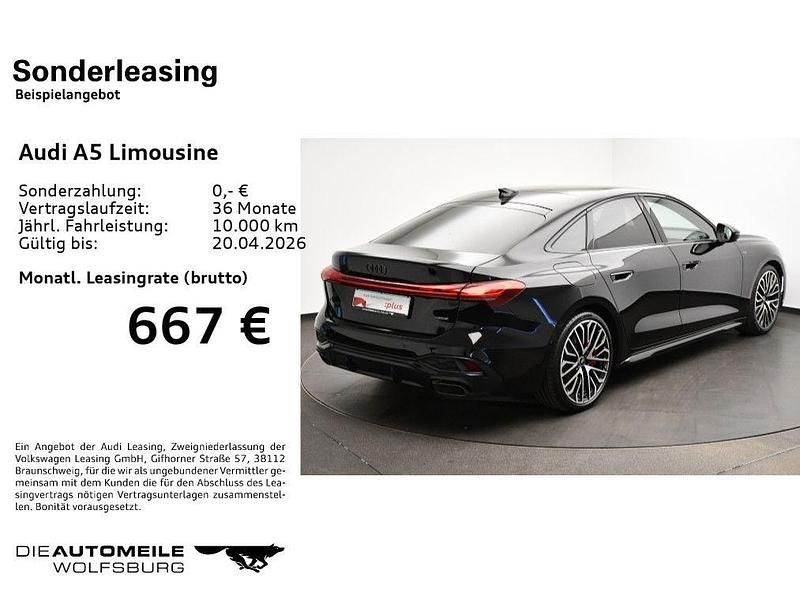 Gebraucht Audi A5 Ambiente 367 PS (269 kW) 2025 Mythosschwarz metallic Limousine