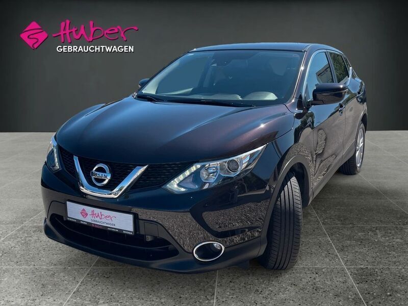 Schwarz Gebraucht 2016 Nissan Qashqai Acenta SUV | 12.890 € (Etwas zu teuer) - Bild 1/4