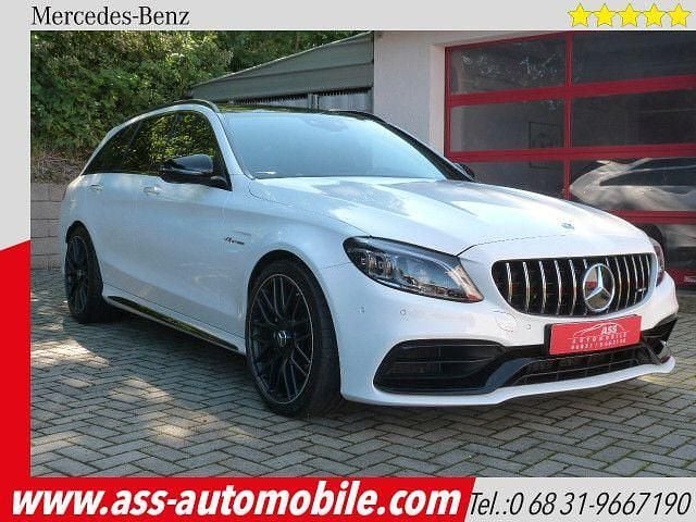 Weiß Gebraucht 2020 Mercedes C63 AMG AMG Limousine | 60.690 € (Teuer) - Bild 1/4