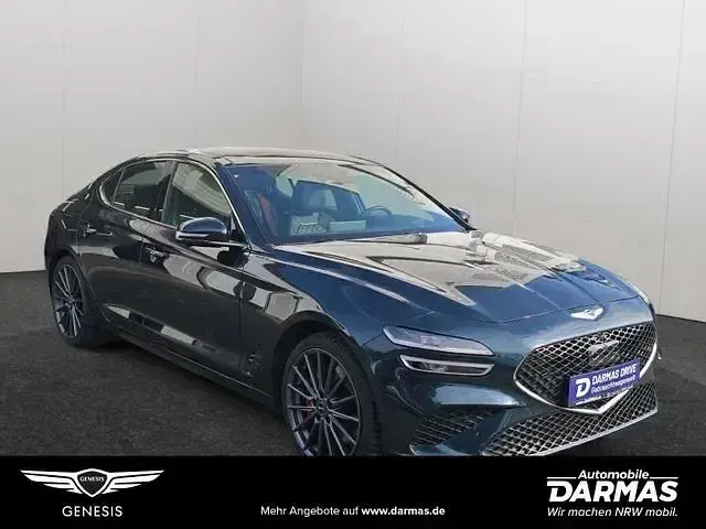 Second-hand Genesis G70 Sport 200 CP (147 kW) 2022 Albastru Berlinǎ