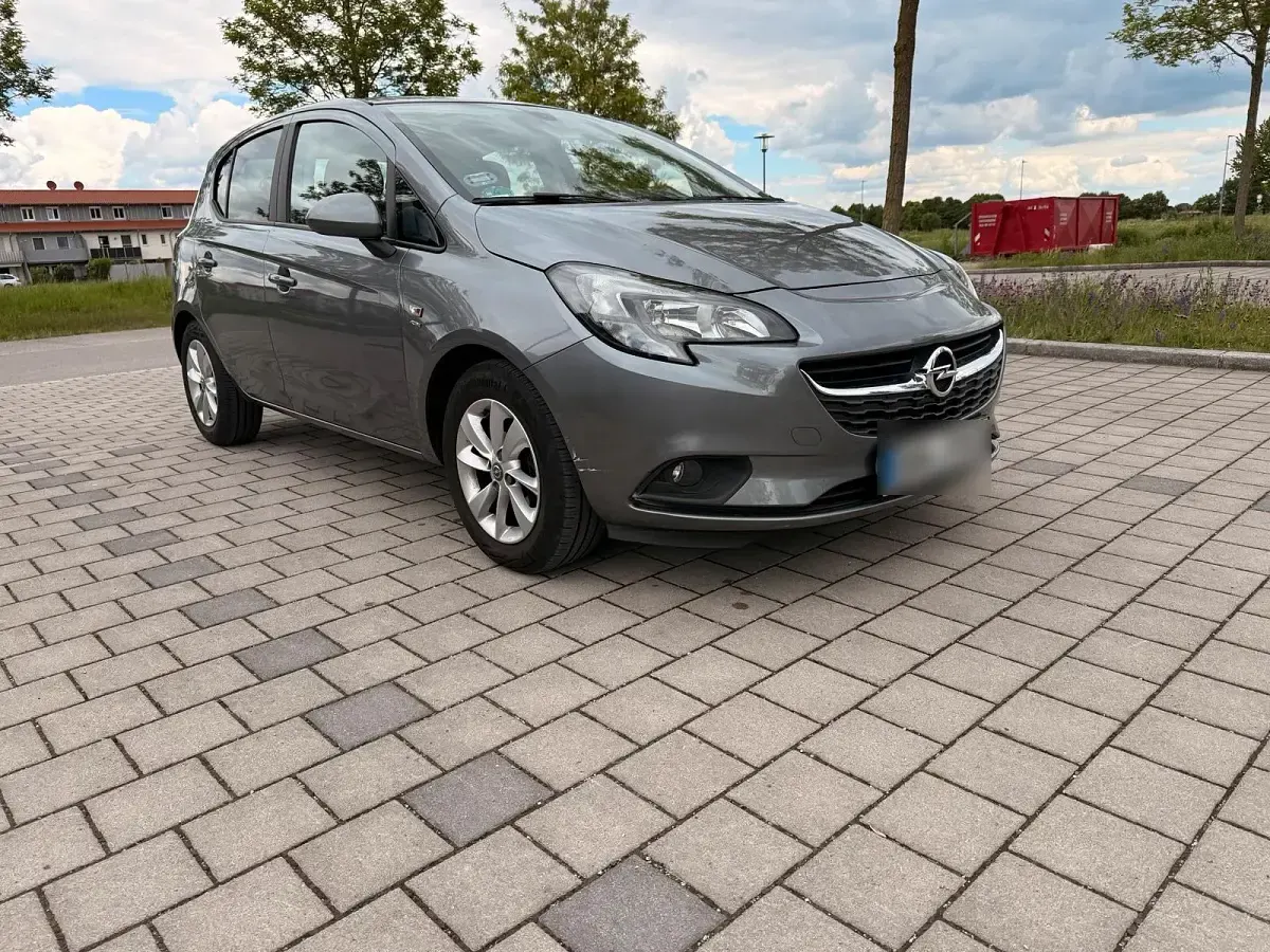 Usado Opel Corsa 101 HP (74 kW) 2017 Cinzento Citadino