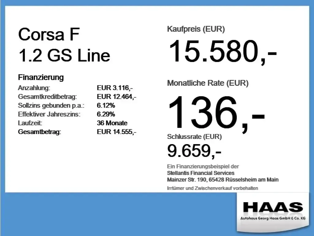 Gebraucht Opel Corsa GS Line 101 PS (74 kW) 2023 Kontrast grau/quarz silber Kleinwagen