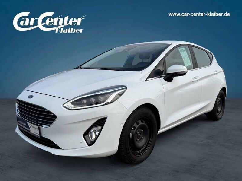 Weiß Gebraucht 2021 Ford Fiesta Titanium Kleinwagen | 16.900 € (Fairer Preis) - Bild 1/4
