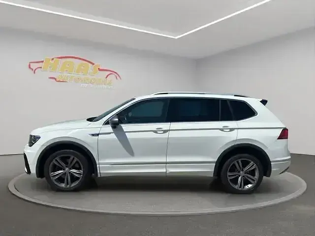 Gebraucht VW Tiguan Allspace Highline 180 PS (132 kW) 2018 Weiß SUV