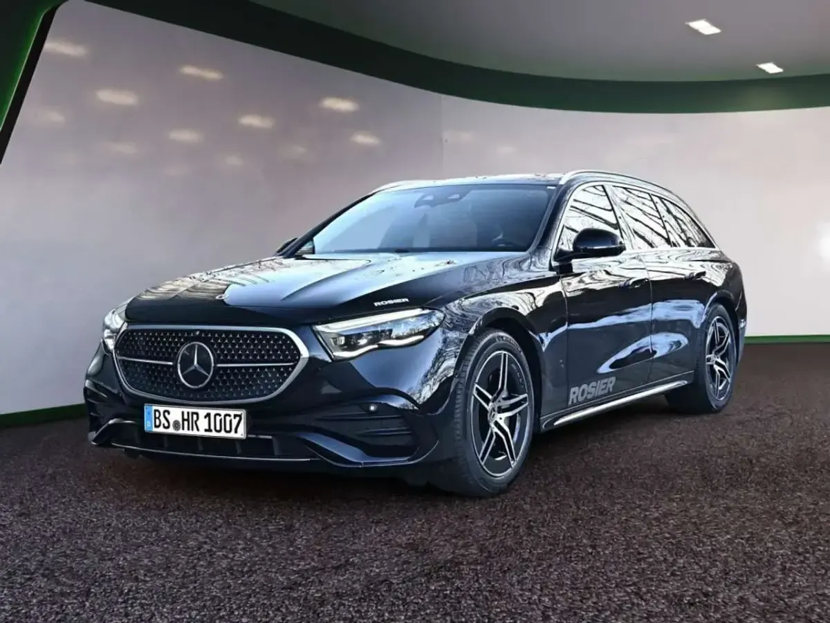 Gebraucht Mercedes E220 AMG line 197 PS (144 kW) 2025 Schwarz / obsidianschwarz Kombi
