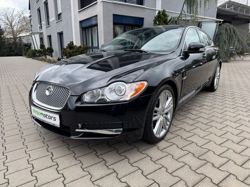Ultimate black . Gebraucht 2008 Jaguar XF Premium Luxury Limousine | 9.990 € (Fairer Preis) - Bild 1/4