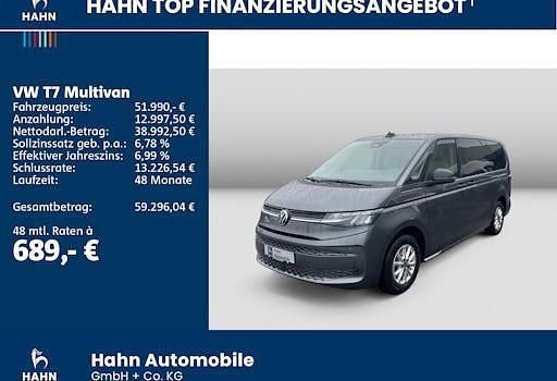 Usado VW Multivan 150 HP (110 kW) 2026 Cinzento Monovolume