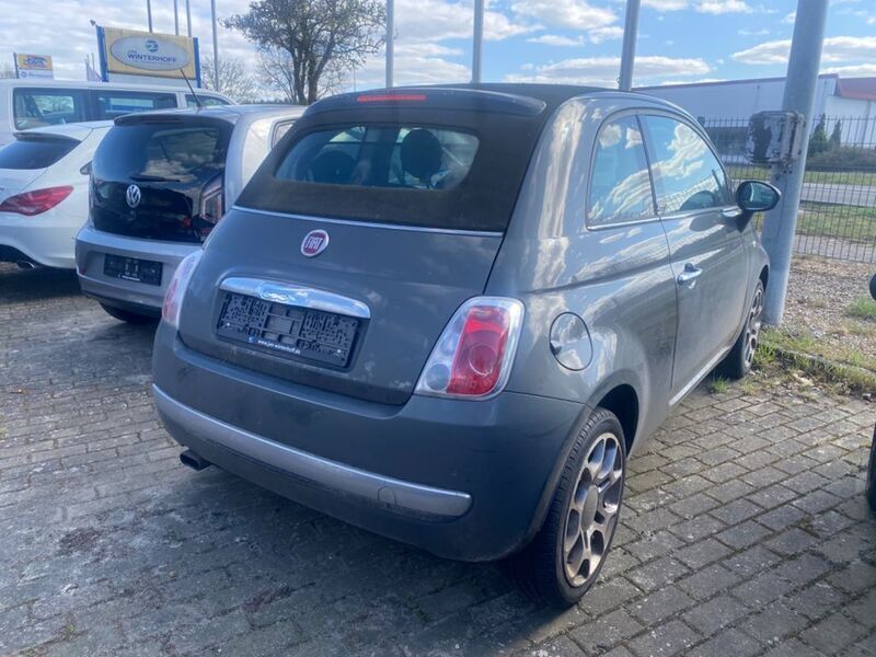 Gebraucht Fiat 500 Lounge 69 PS (50 kW) 2013 Grau Cabrio