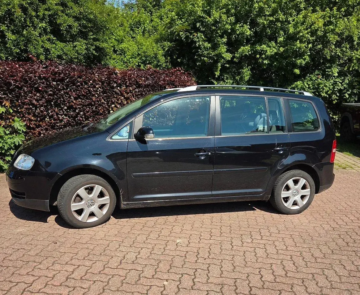 Brugt VW Touran 105 HK (77 kW) 2006 Sort MPV