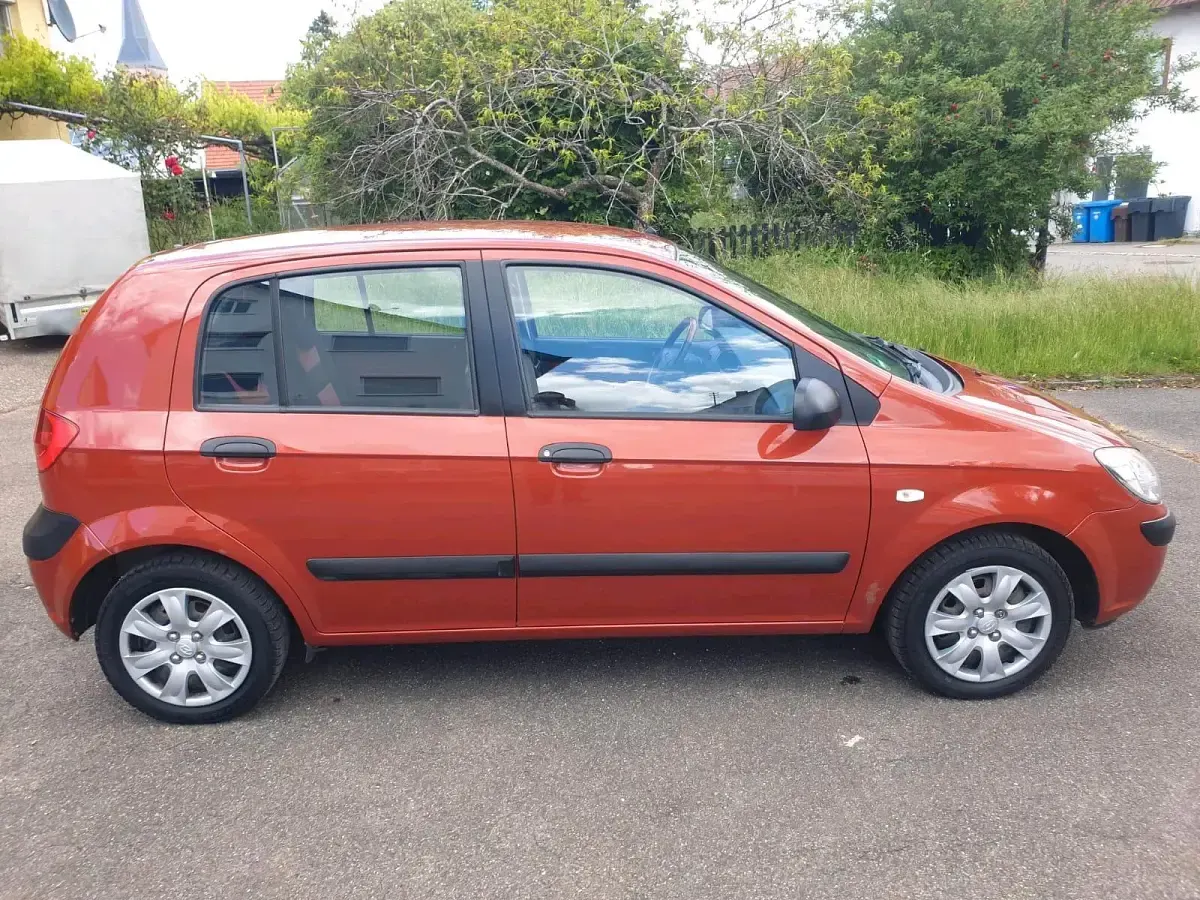 Gebraucht Hyundai Getz 67 PS (49 kW) 2007 Orange Kleinwagen