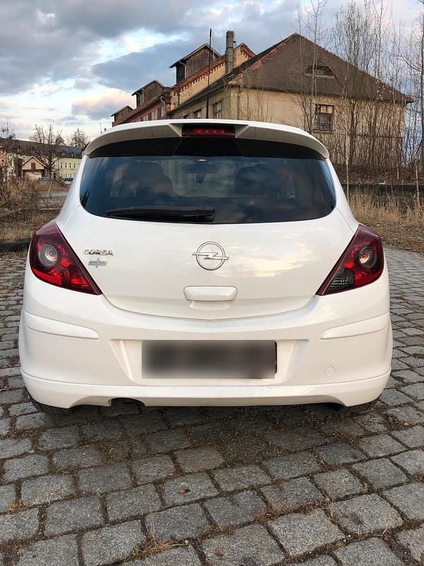 Gebraucht Opel Corsa OPC 90 PS (66 kW) 2009 Weiß Kleinwagen