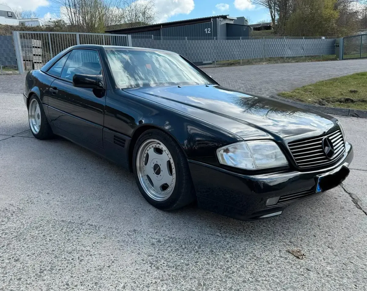 Gebraucht Mercedes SL500 320 PS (235 kW) 1992 Schwarz Cabrio