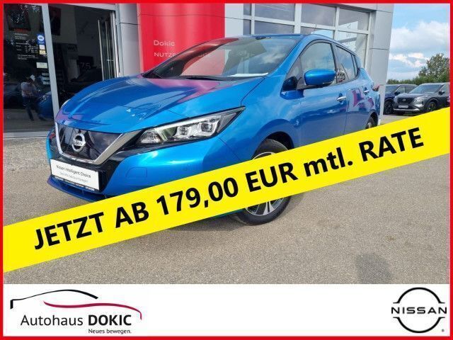 Vivid blue metallic Gebraucht 2021 Nissan Leaf N-Connecta Kleinwagen | 15.990 € (Fairer Preis) - Bild 1/4