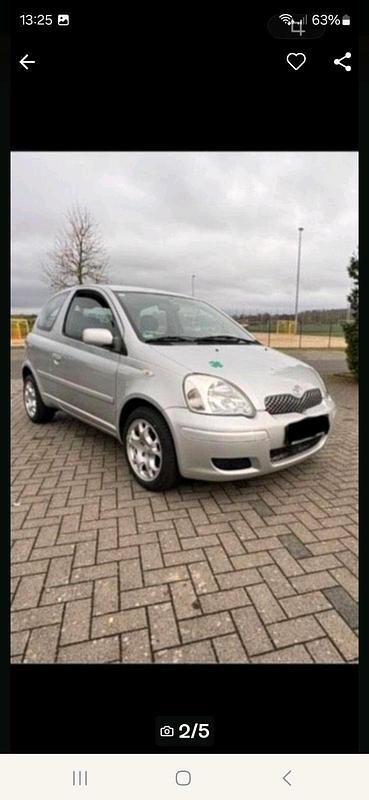 Gebraucht Toyota Yaris 2004 Silber Kleinwagen