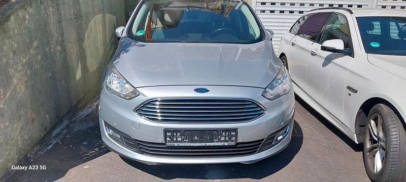 Silber Gebraucht 2017 Ford C-MAX Titanium Van / Kleinbus | 5.100 € (Superpreis) - Bild 1/4