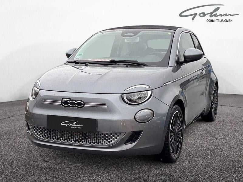Grau Gebraucht 2022 Fiat 500e Icon Cabrio | 16.500 € (Superpreis) - Bild 1/4