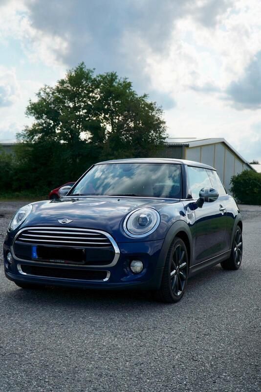 Blau Gebraucht 2015 Mini Cooper Kleinwagen | 9.899 € (Superpreis) - Bild 1/4