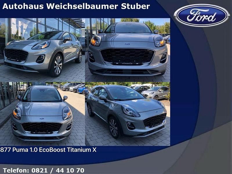 Silber Gebraucht 2020 Ford Puma Titanium X SUV | 15.900 € (Fairer Preis) - Bild 1/4