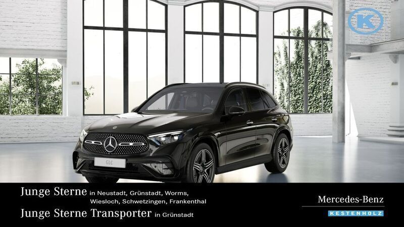 Obsidianschwarz Gebraucht 2023 Mercedes GLC400d AMG SUV | 64.880 € (Fairer Preis) - Bild 1/4