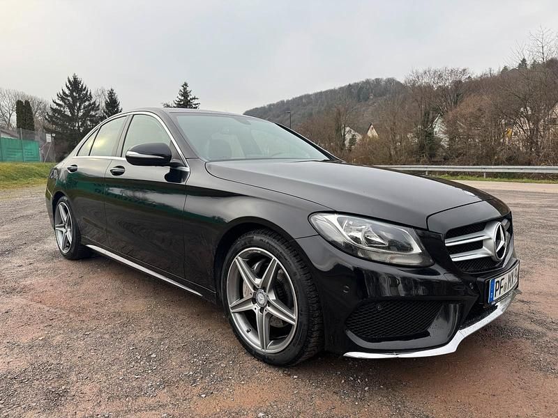 Schwarz Gebraucht 2014 Mercedes C220 AMG Limousine | 17.000 € (Fairer Preis) - Bild 1/4