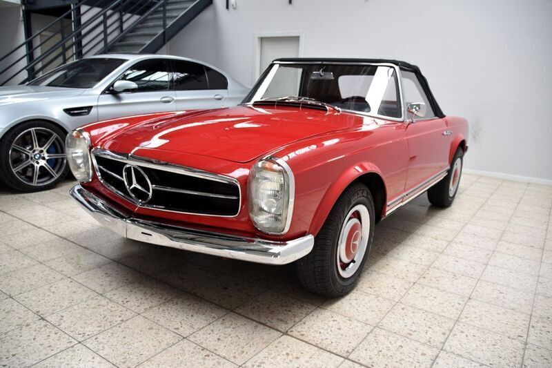 Gebraucht Mercedes 230 150 PS (110 kW) 1966 Karneolrot Cabrio