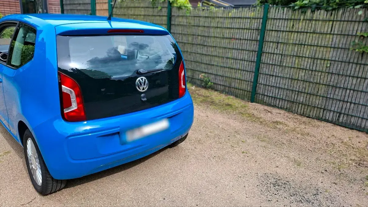 Gebraucht VW up! move up! 60 PS (44 kW) 2015 Blau Kleinwagen