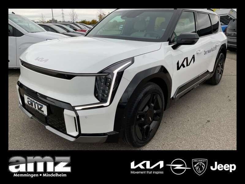 Snow white weiß pearl Neu 2024 Kia EV9 GT-Line SUV | 71.580 € (Fairer Preis) - Bild 1/4