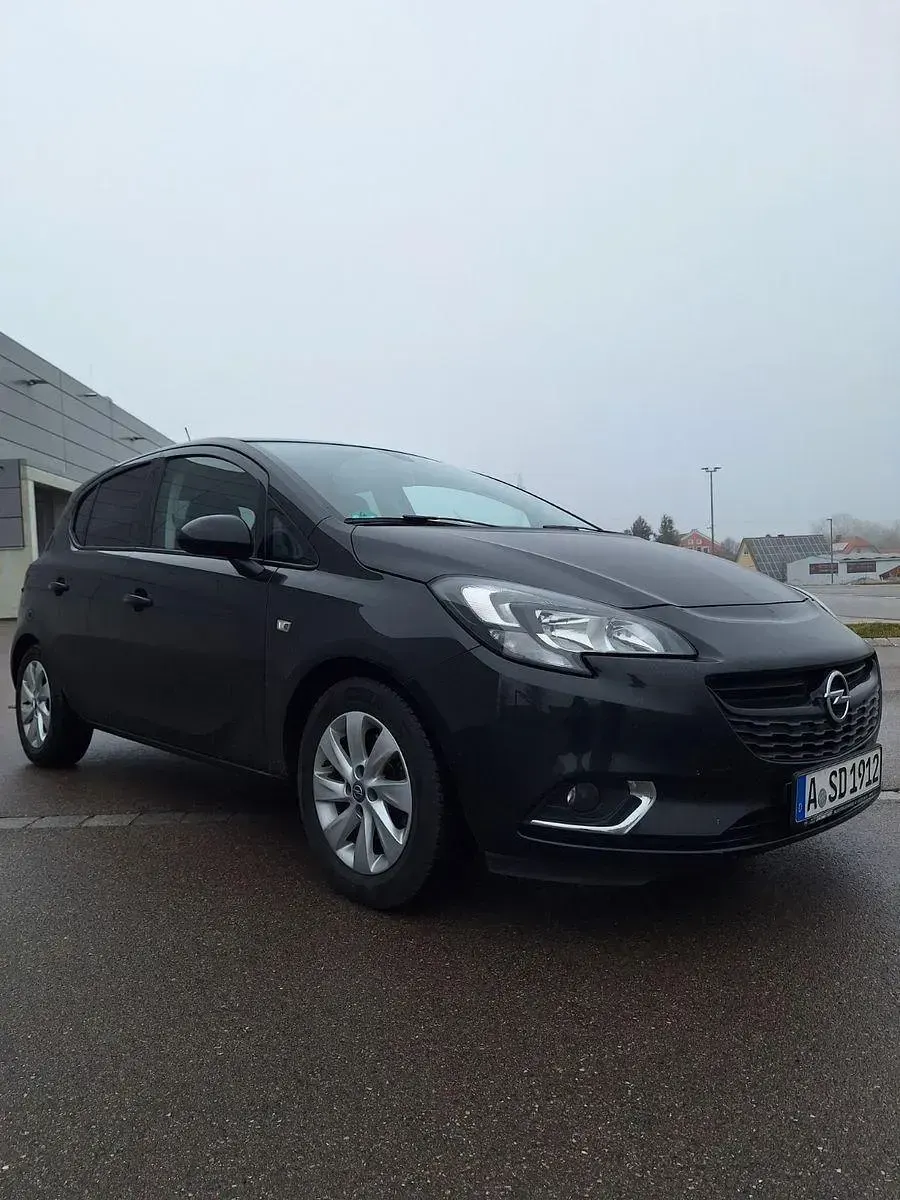 Gebraucht Opel Corsa 101 PS (74 kW) 2015 Schwarz Kleinwagen