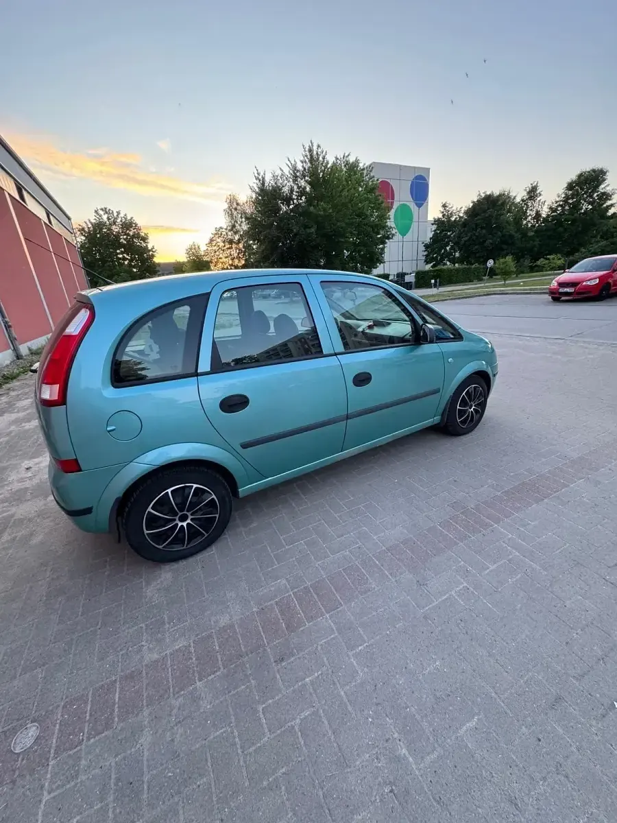 Gebraucht Opel Meriva 101 PS (74 kW) 2003 Grün Van / Kleinbus