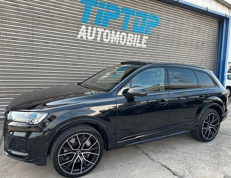 Orcaschwarz/deep black Gebraucht 2021 Audi Q7 S-Line SUV | 56.900 € (Guter Preis) - Bild 1/4