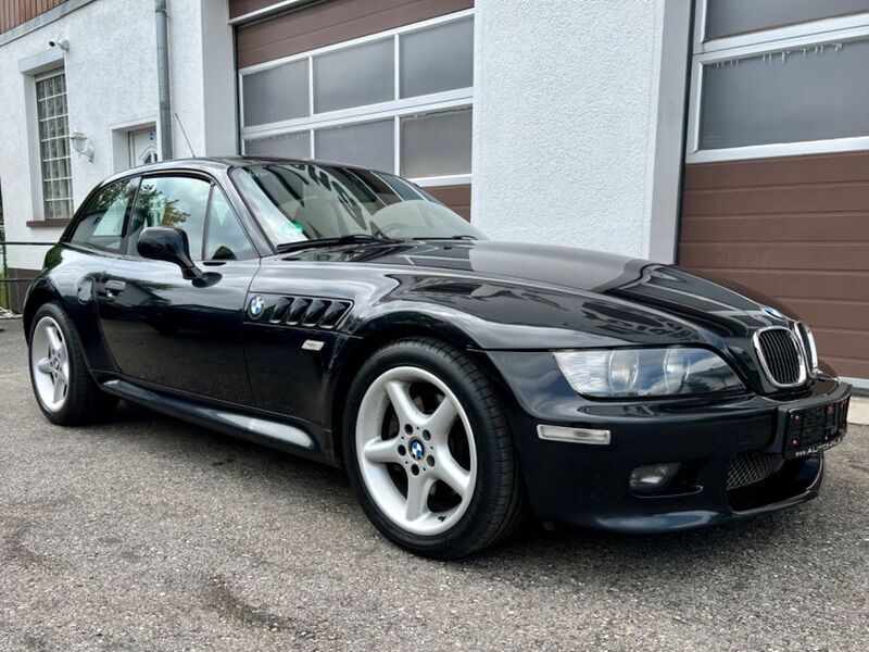 Black sapphire metallic Gebraucht 2002 BMW Z3 Performance Coupé | 14.990 € - Bild 1/4