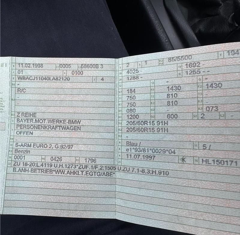 Gebraucht BMW Z3 118 PS (86 kW) 1998 Blau Cabrio