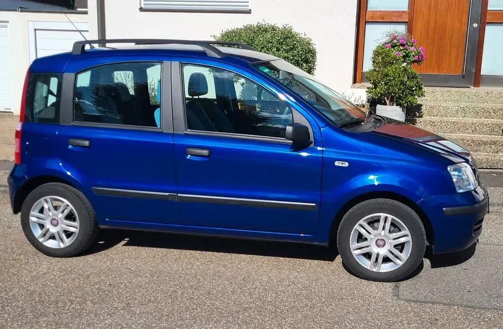 Gebraucht Fiat Panda 60 PS (44 kW) 2009 Blau Kleinwagen