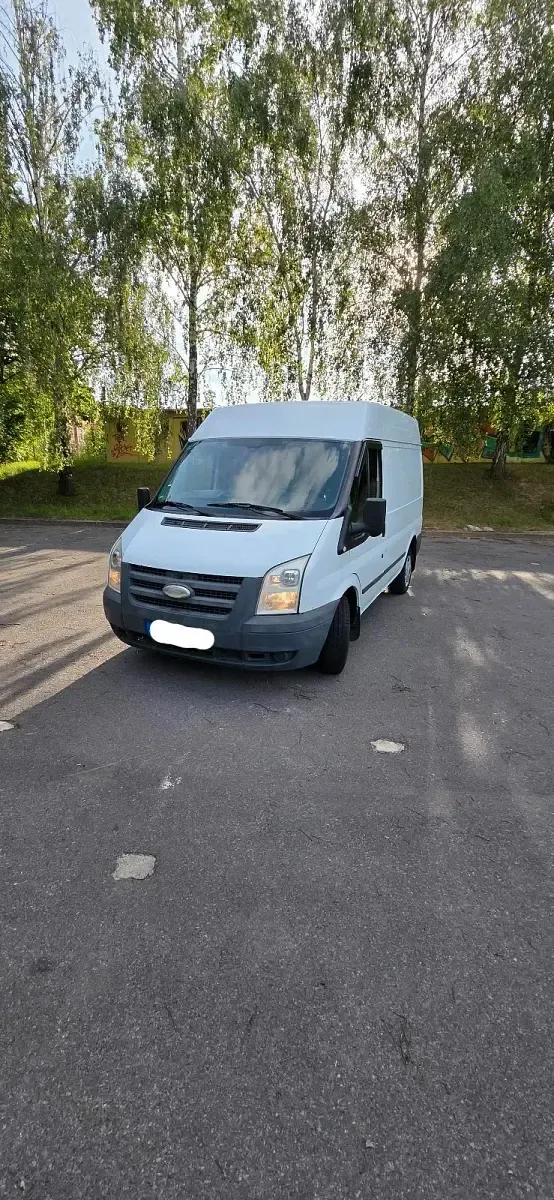 Gebraucht Ford Transit 85 PS (62 kW) 2010 Weiß Van / Kleinbus