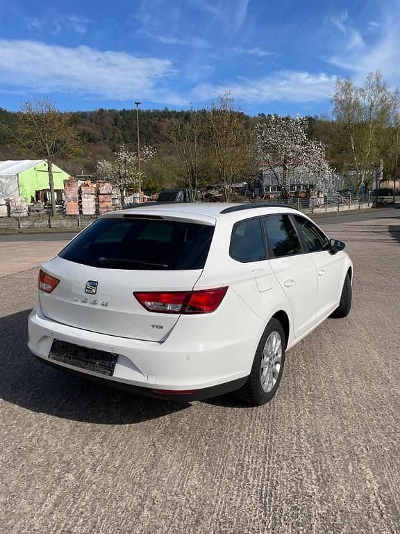 Gebraucht Seat Leon ST Reference 105 PS (77 kW) 2015 Weiß Kombi