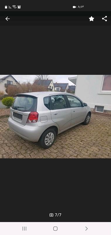 Grau Gebraucht 2007 Chevrolet Kalos Kleinwagen | 300 € (Superpreis) - Bild 1/3