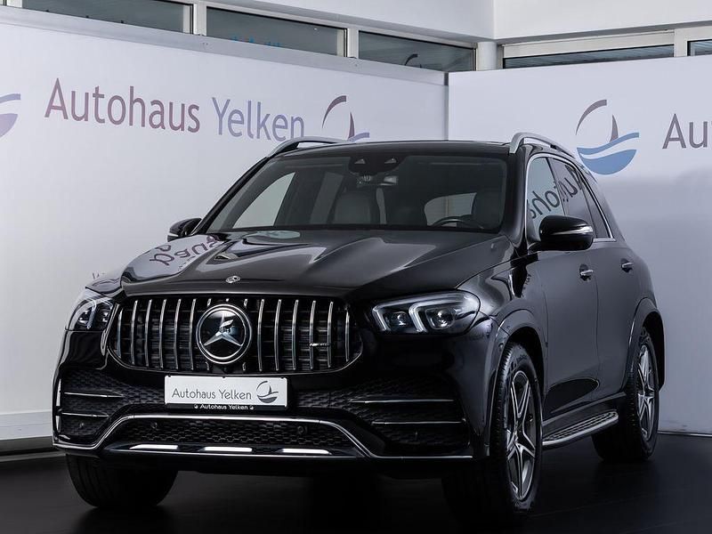 Schwarz Gebraucht 2019 Mercedes GLE300 AMG line SUV | 42.990 € (Fairer Preis) - Bild 1/4